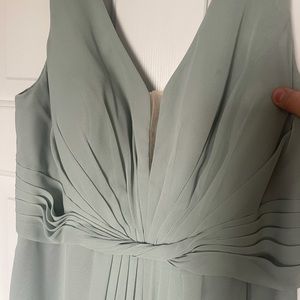 Azazie Gina Dress-Agave Size 14